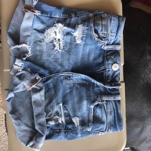 American Eagle high rise shorts